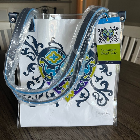 BRIGHTON HEART CLEAR TOTE - Picture 3 of 14